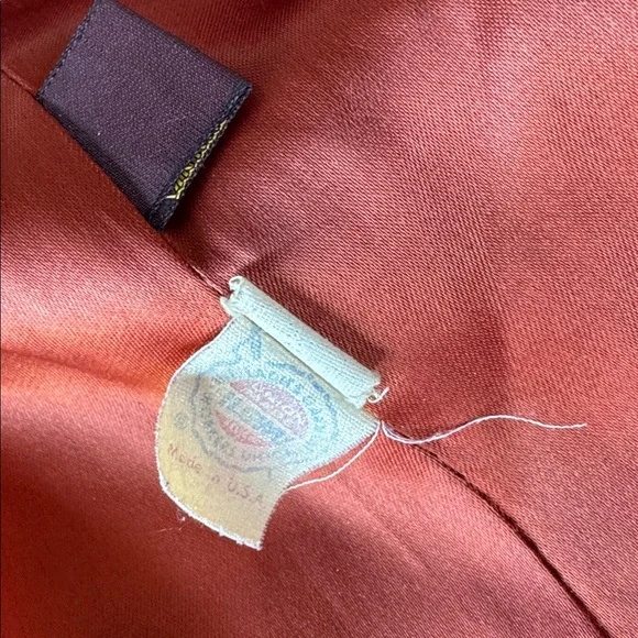 Anne Klein vintage 70’s wool plaid brown equestrian style blazer Small - Picture 8 of 11